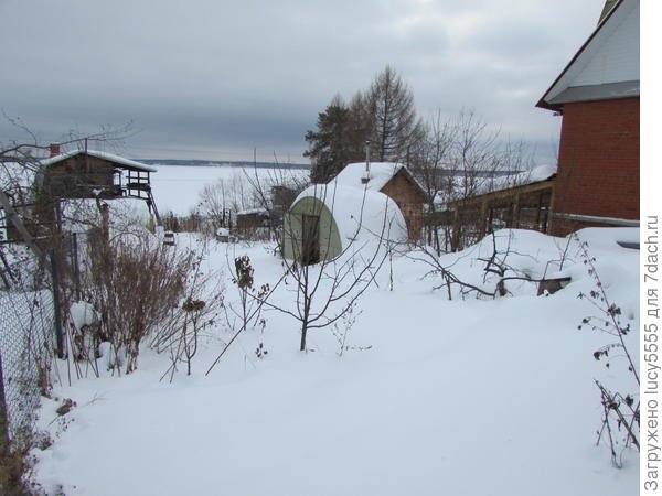 Зимняя прогулка на дачу