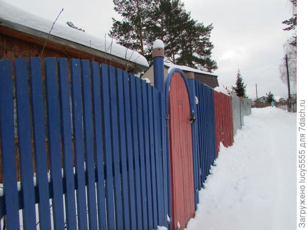 Зимняя прогулка на дачу