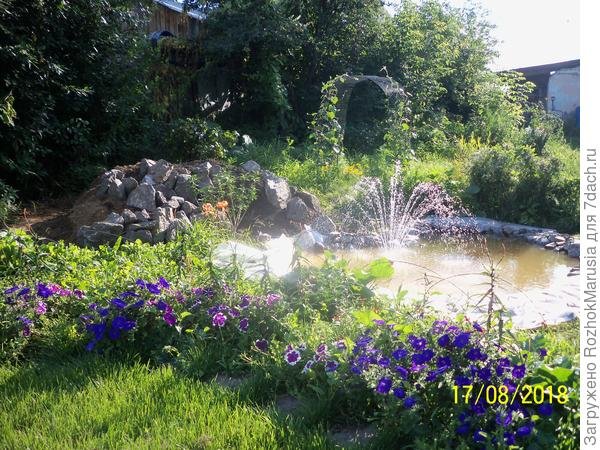 Искусственный водоем своими руками. Практические советы. Мастер-класс с фото